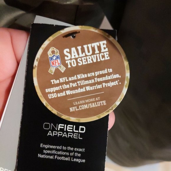 2019 Chicago Bears Nike Salute to Service Jacket ON FIELD Large NWT Repel Camo - Picture 6 of 8